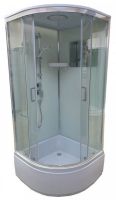 Гидробокс Veronis 90x90 (Профиль - хром, стекло - прозрачное) BV-3-99
