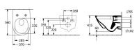 Унитаз подвесной Villeroy & Boch Subway 3.0 4670T901 с сиденьем Soft Close