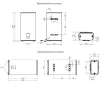 Водонагрівач накопичувальний Kroner NEO Flacher K80PVH2 80 л CV035491