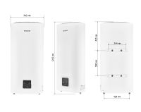 Водонагрівач накопичувальний Mixxus EWH-10100 Flat Dry 100 л WH0599