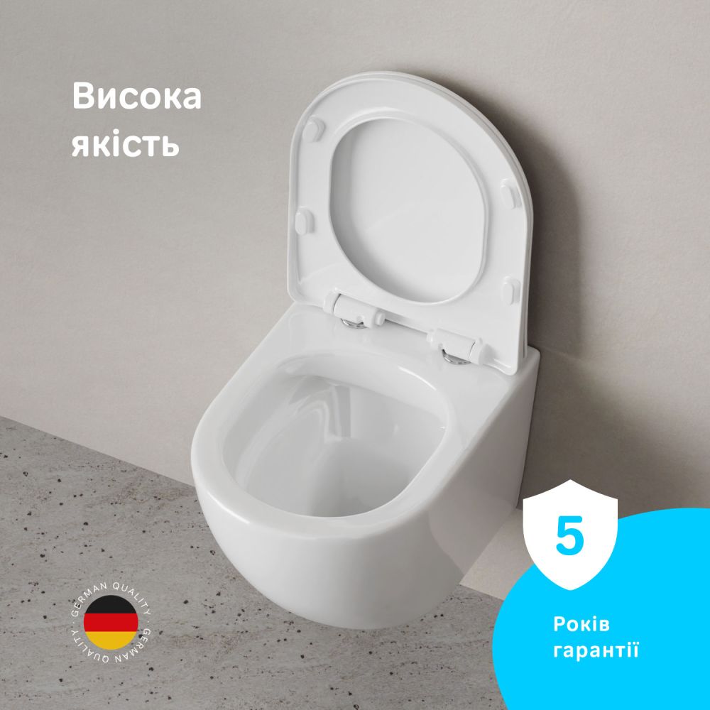 Унитаз подвесной Am.Pm X-Joy S C85A1703SC с сиденьям Soft Сlose