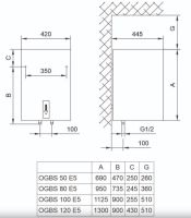 Водонагреватель накопительный Tiki 100 л Supr SD 100V9 700091