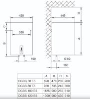 Водонагреватель накопительный Tiki 50 л Supr SD 50V9 700089