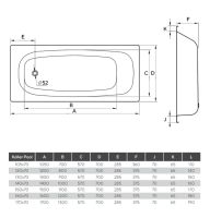Ванна сталева Koller Pool 160x70 B60E1200E