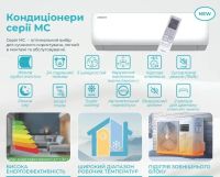 Кондиціонер Aerostar MC 50 м² AER-18A-R32-IU