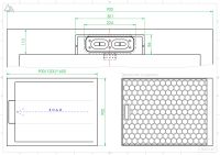Душовий піддон Weston ES-H 90x90 графіт WPD-ESH-90x90 graphite