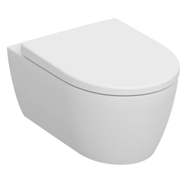 Унітаз підвісний Geberit Icon білий матовий 501.663.JT.1 із сидінням Soft Close