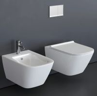 Унитаз подвесной Catalano Green белый 1VS55RGR00 с сиденьям Soft Close