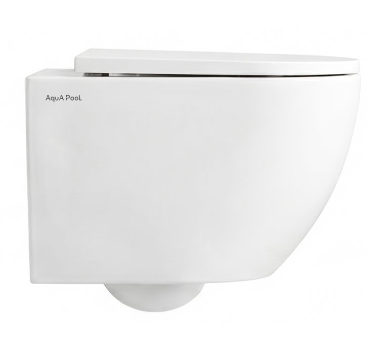 Унітаз підвісний AquA PooL Origin Round Vortex Ultra Clean 88OR495T03 з сидінням Soft Close