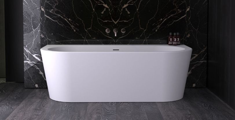 Ванна акрилова Knief Wall 180x80 біла глянцева 0100-077