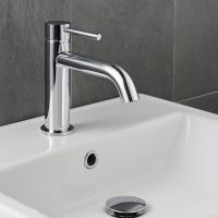 Змішувач для умивальника Devit Flow хром 550534C