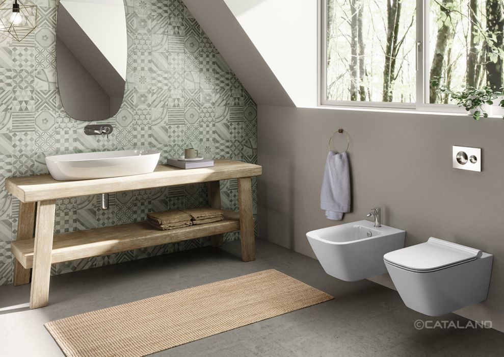 Раковина накладна Catalano Green Lux 80 см 0622800001