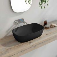 Раковина накладная Catalano Green Lux 60 см черный матовый 160APGRLXNS
