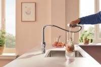 Змішувач для кухні Grohe Blue Pure Minta хром 30601000 із підключенням під фільтровану воду