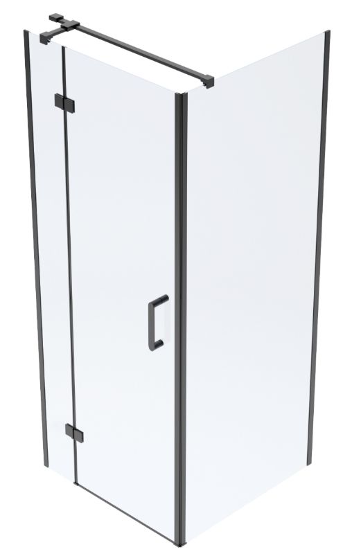 Душова кабіна Volle Sota 90-C 90x90 (Профіль - чорний, скло - прозоре) 1038.124503