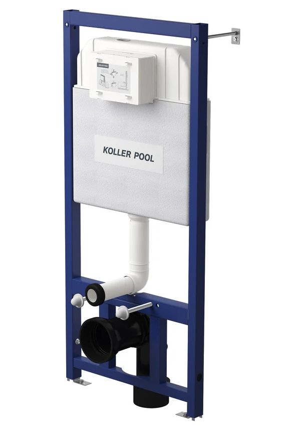 Инсталляция Koller Pool Dune 1200SL с кнопкой Neon хром глянцевый