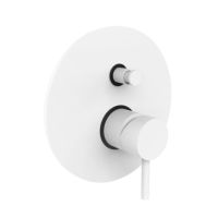 Душевая система скрытого монтажа Paffoni Shower матовый белый KITLIG015BO120