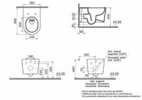 Унітаз подвісний VitrA Nest QuaFlush 88-7870B403-7205 з сидінням Soft Close