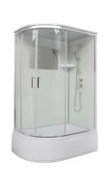 Душовий бокс Veronis 120x80 (Профіль - хром, скло - прозоре) BV-3-120 (R)
