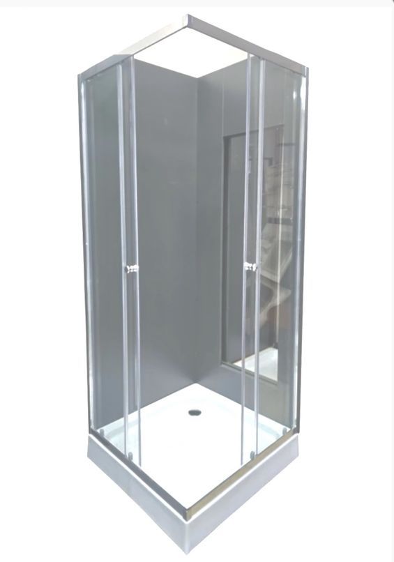 Душевая кабина Veronis 90x90 (Профиль - хром ,стекло - прозрачное) KNS-15-00