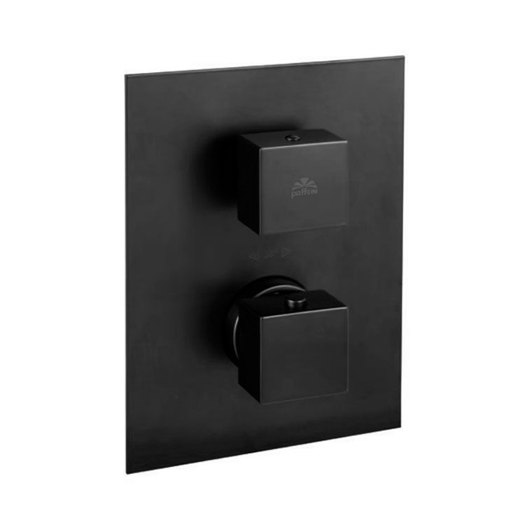 Душова система прихованого монтажу Paffoni Cascade Shower чорний матовий KITLEQ519NO/M520