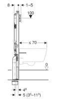 Инсталляция для унитаза Geberit Duofix Sigma 114 см 111.796.00.2