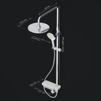 Душова система Am.Pm Like ShowerSpot хром F0780700