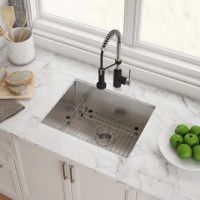 Кухонна мийка Kraus Precision з нержавіючої сталі KHU101-23