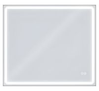 Дзеркало AquA PooL Aqua 80x70 88-Hra80s70-CWDd-mA з чорним профілем і Led підсвічуванням