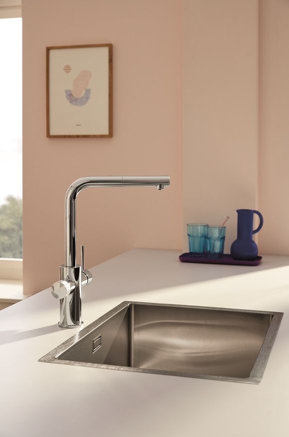 Змішувач для кухні Grohe Blue Pure Minta хром 30601000 із підключенням під фільтровану воду