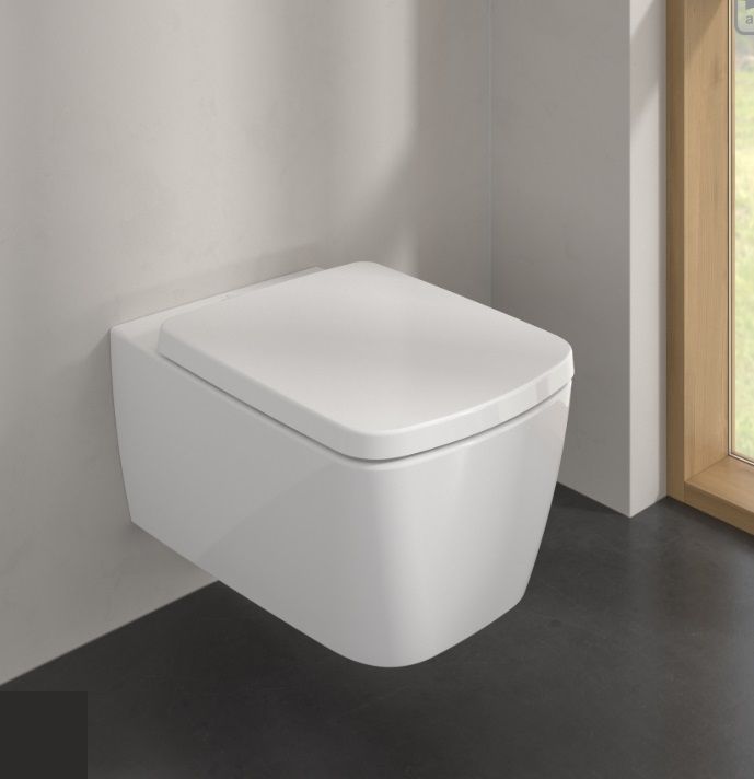 Унітаз підвісний Villeroy & Boch Subway 3.0 TwistFlush 4610TL01 із сидінням Soft Close