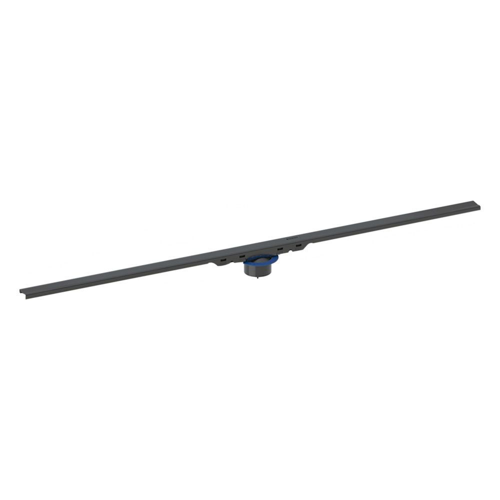 Решітка для трапа Geberit CleanLine50 чорний матовий хром 154.446.QC.1