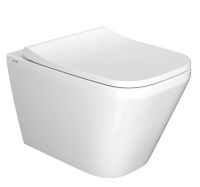 Унітаз підвісний VitrA Integra Square Rim - Ex 88-7082B003-7205 з сидінням Soft Close