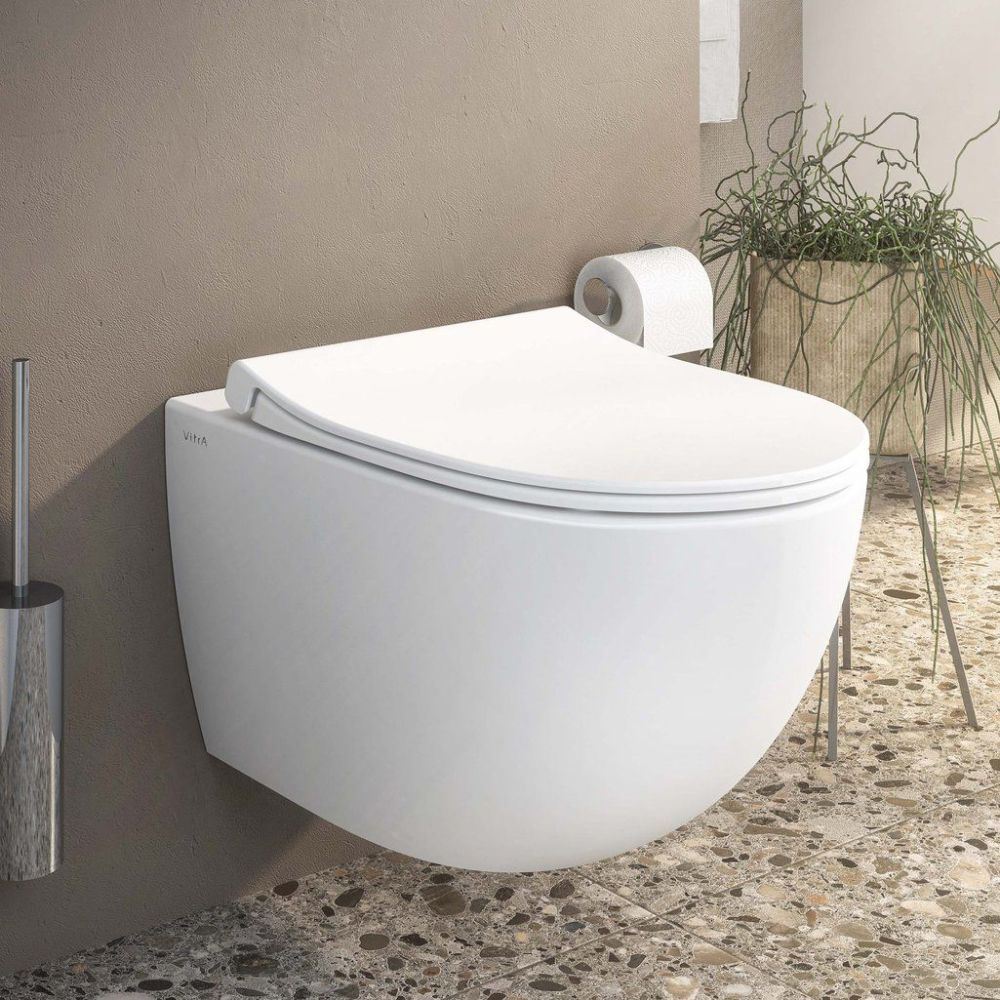 Унітаз підвісний VitrA Sento Rim - Ex 88-7748B003-7205 з сидінням Soft Close