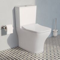 Унітаз підлоговий VitrA Mia S SmoothFlush 88-9870B003-7203 з бачком і сидінням Soft Close