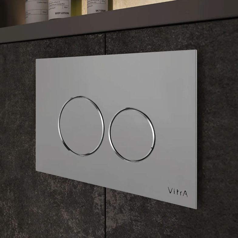 Панель смыва VitrA Origin Flush Plate хром 88-740-2480