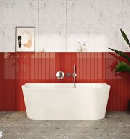 Ванна акрилова VitrA Geo 180x80 білий глянцевий 88-65420006000