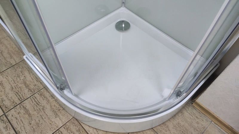 Душовий бокс Veronis 100x100 (Профіль - хром, скло - прозоре) BN-3-100