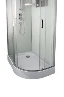 Душовий бокс Veronis 120x80 (Профіль - хром, скло - прозоре) BN-3-120 (L)