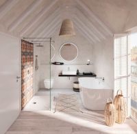 Ванна з матеріалу Quaryl® 180 х 80 см (білий alpin) Villeroy & Boch Oberon 2.0 UBQ180OBR9CD00V-01