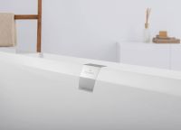 Ванна кварилова Villeroy & Boch Squaro Edge 170x75  BQ170SQE2DV-01 з ніжками і сифоном