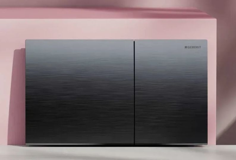 Клавиша смыва Geberit Sigma 70 матовый черный хром 115.622.QD.1