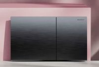 Клавиша смыва Geberit Sigma 70 матовый черный хром 115.622.QD.1