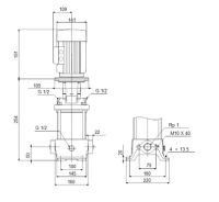 Електронасос свердловинний Grundfos CR 1-3 A-A-A-E-HQQE 96447252