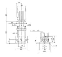 Електронасос свердловинний Grundfos CRN 5-5 A-FGJ-A-E-HQQE 96517184