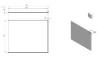 Панель для ванны боковая Koller Pool 70 2434150108