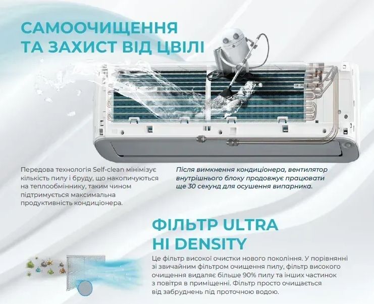 Кондиціонер Aerostar MC 35м² AER-12A-R32-IU