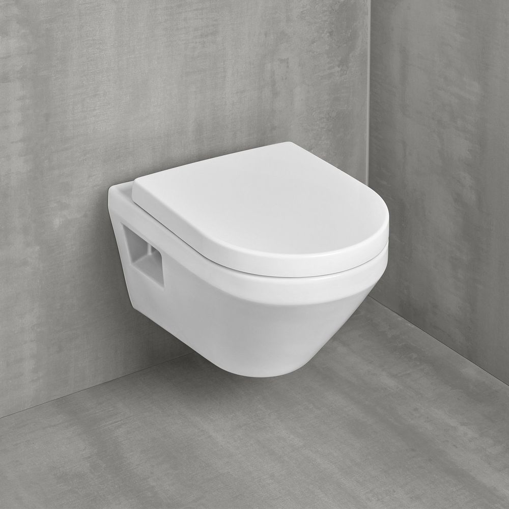Унітаз підвісний Villeroy & Boch Architectura TwistFlush 5684CL01 з сидінням Soft Close