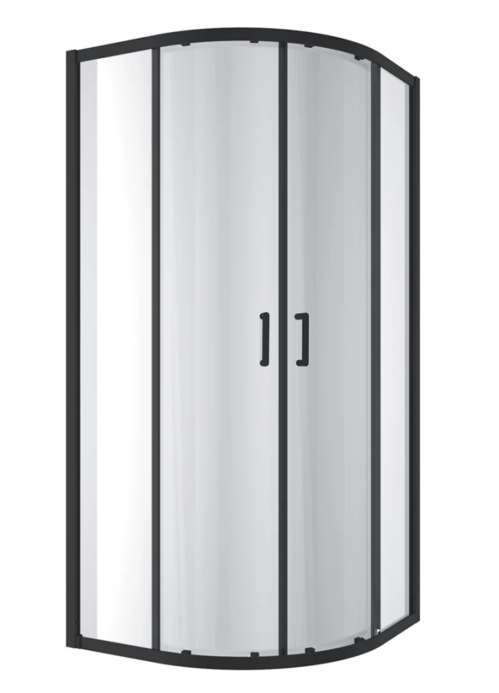 Душова кабіна Koller Pool Line Arc 90х90 (Профіль - чорний, скло - прозоре) 1440652403
