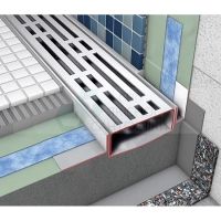 Решетка для канала TECE Drainline сталь 600810